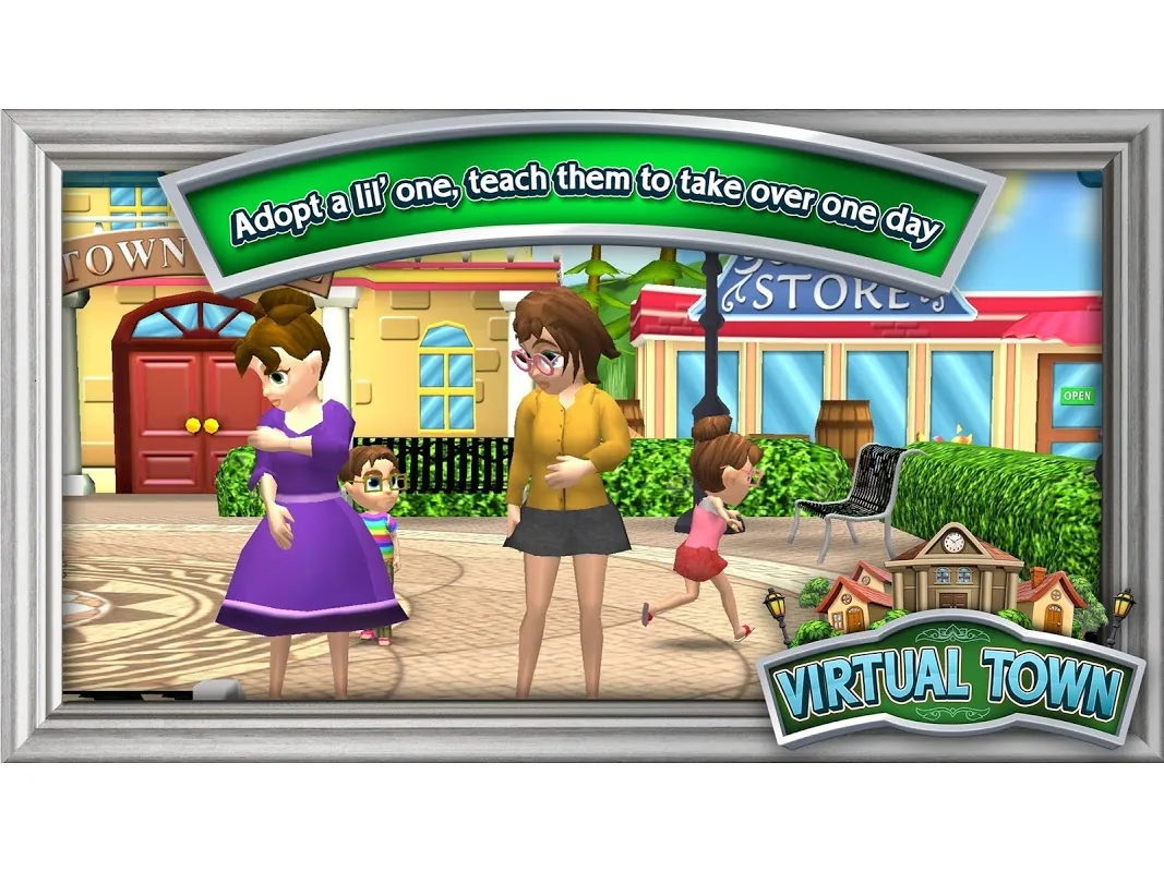 Screenshot di Virtual Town