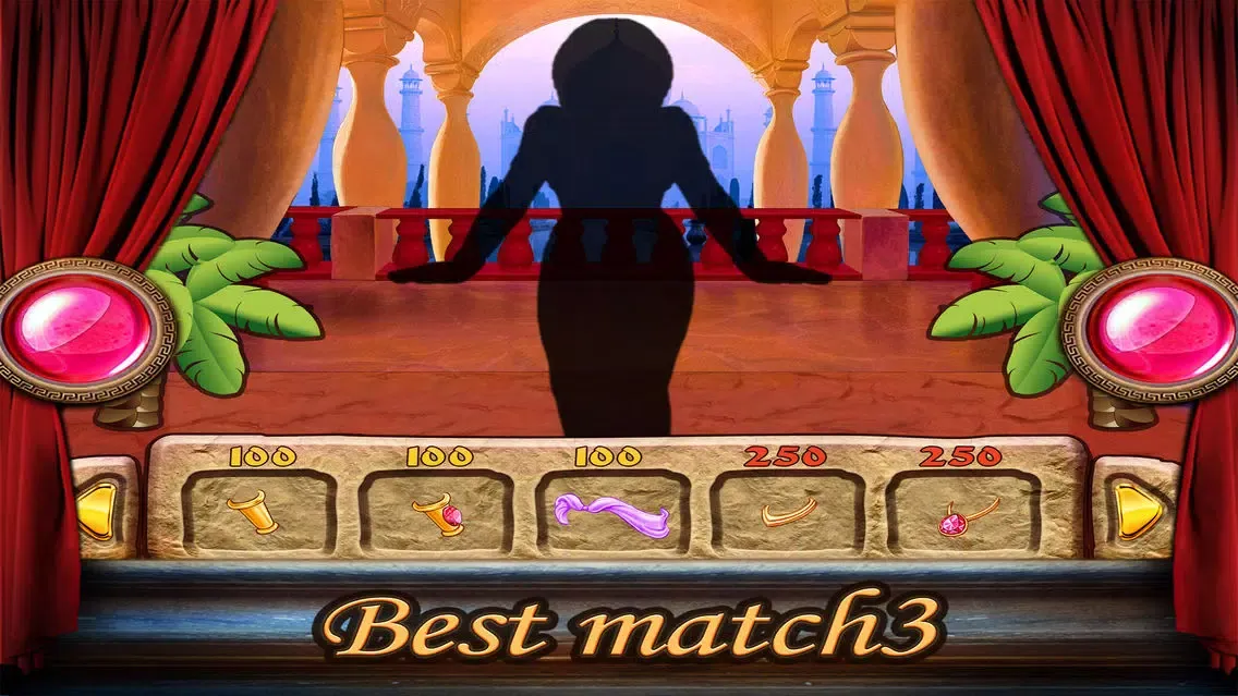 Tangkapan skrin Arabian Princess - Dress Princess Match3 Free