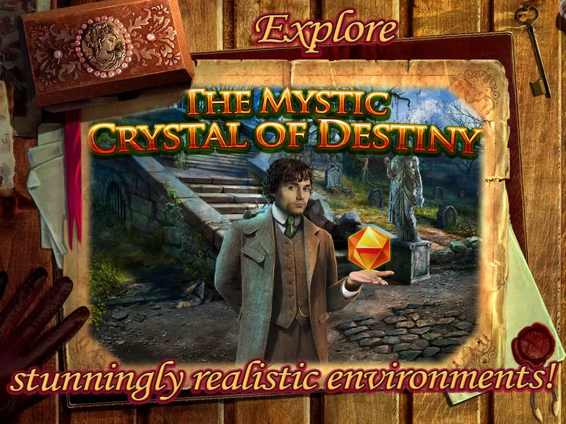Hidden Object: Mystic Crystal of Destiny iPad  Screenshots