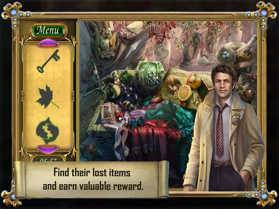 Captures d'écran de Hidden Object NYC Detective Horrible Histories Free iPad 