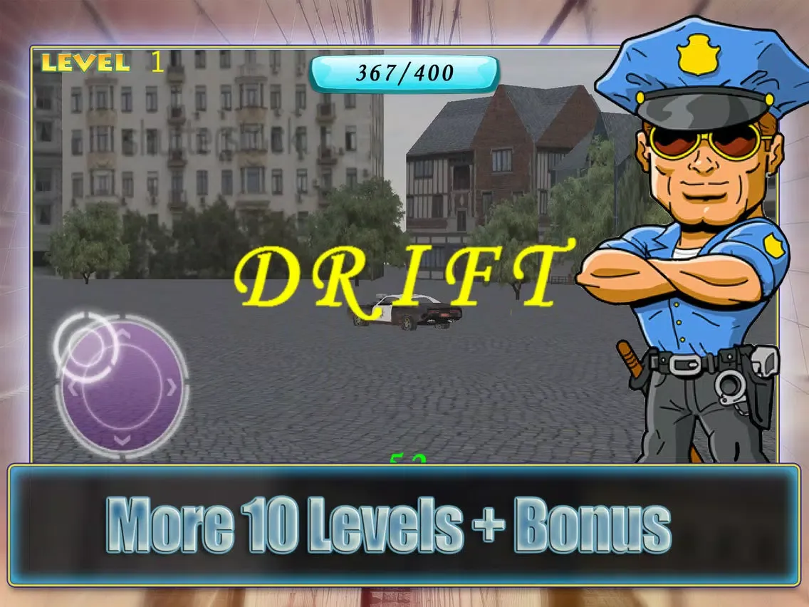 Police Drift - Car Drift Car Racing Simulation Free iPad  سکرین شاٹس