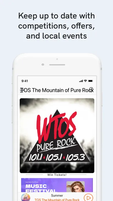 ภาพหน้าจอของ TOS The Mountain of Pure Rock