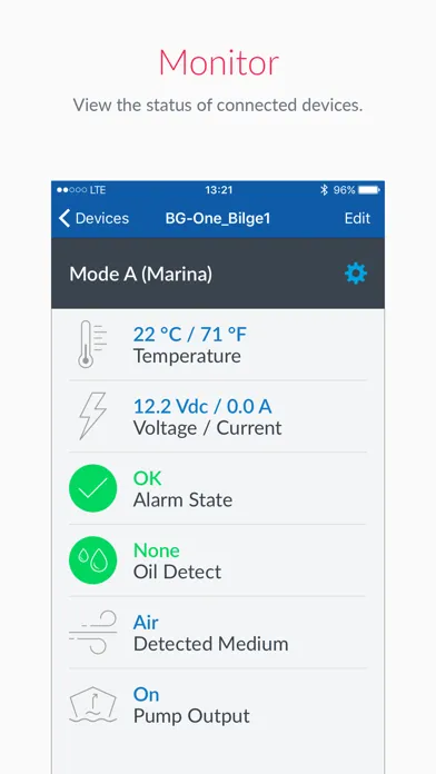 ภาพหน้าจอของ BGI Config