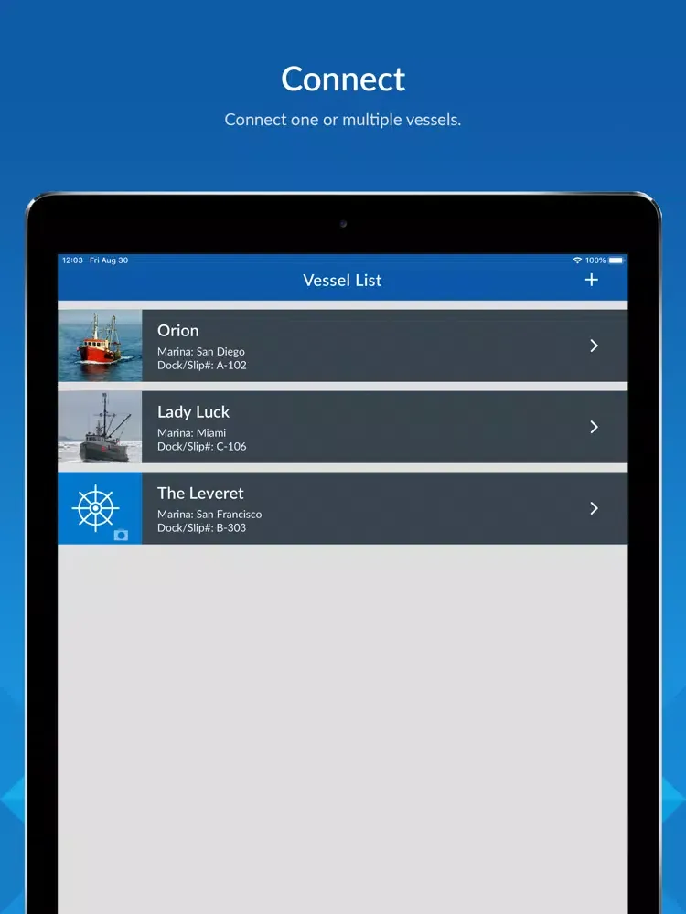 Tangkapan skrin BG-Link iPad 