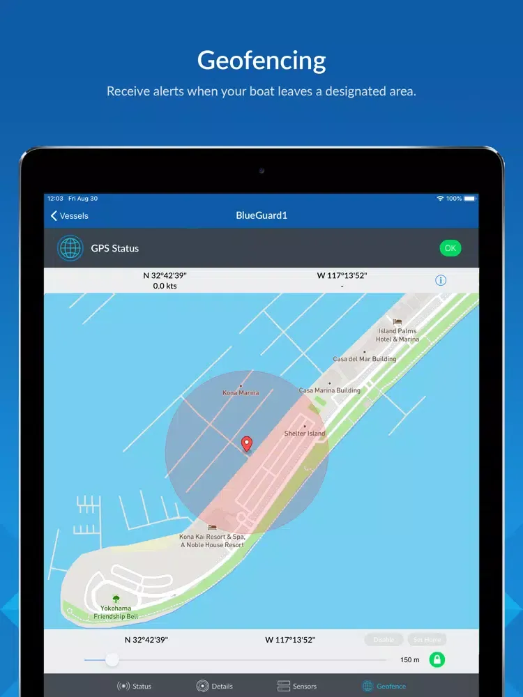 Tangkapan skrin BG-Link iPad 