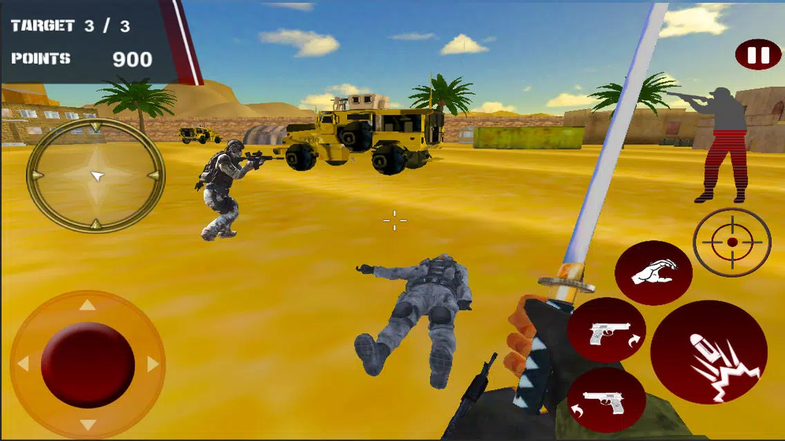 Captures d'écran de IGI Commando Desert Strike War