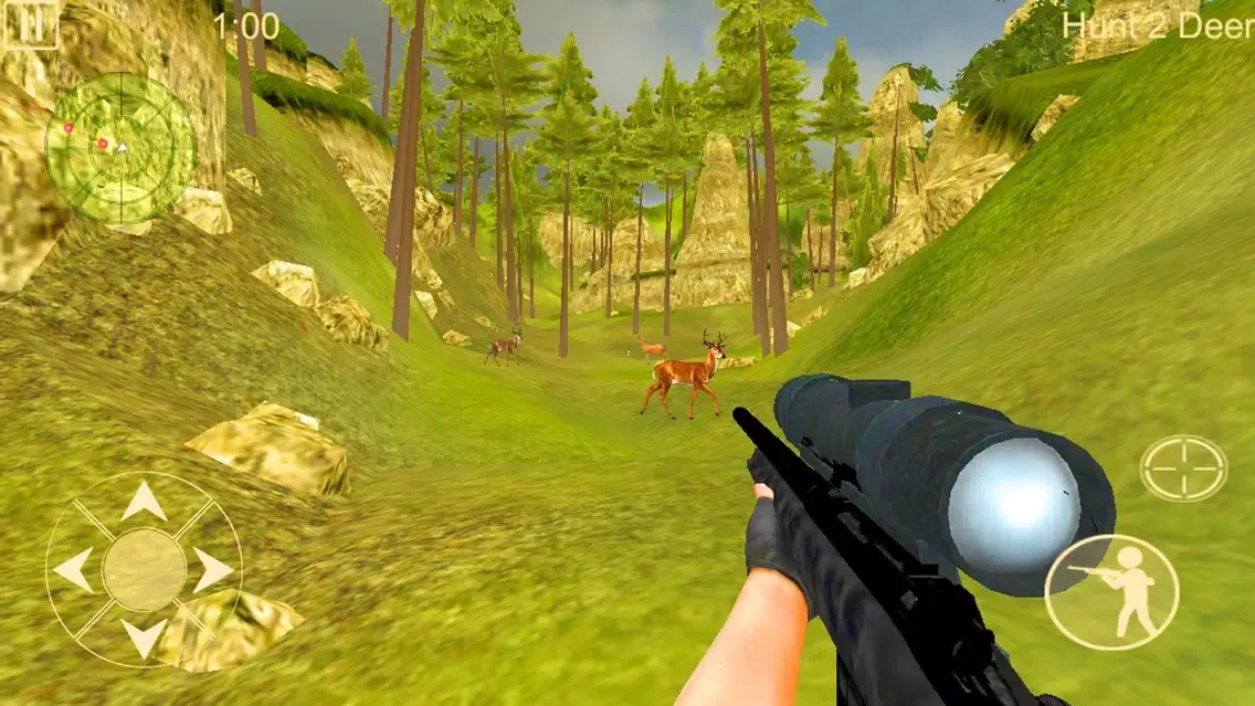 Captures d'écran de Jungle Deer Hunter Challenge