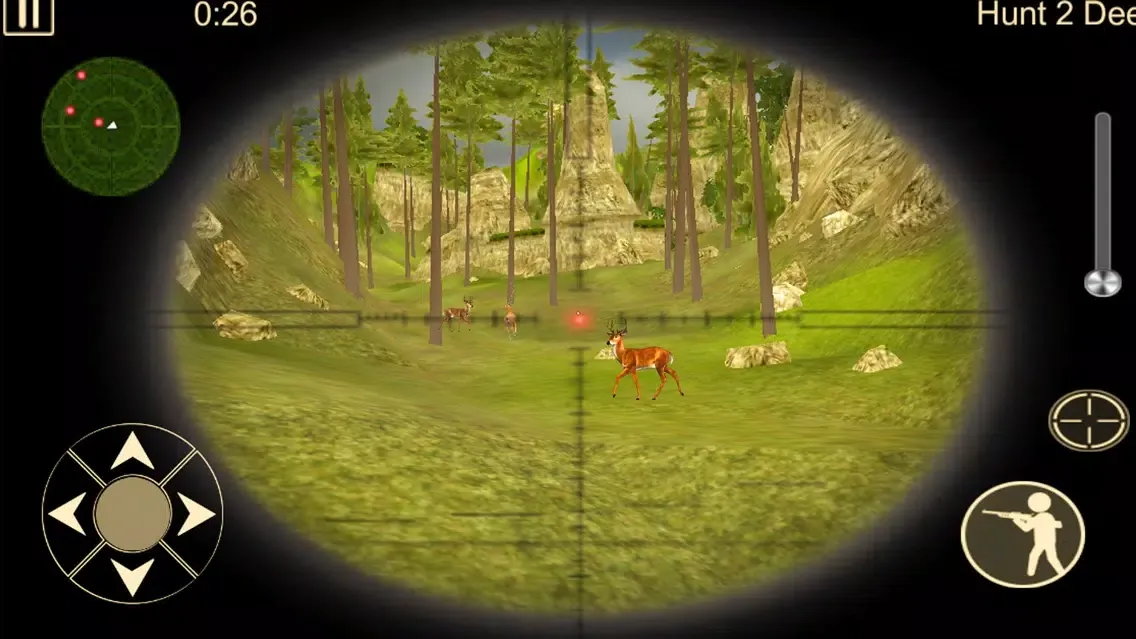 Captures d'écran de Jungle Deer Hunter Challenge