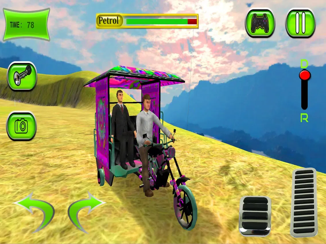 Off-Road Auto Rickshaw Taxi iPad  स्क्रीनशॉट