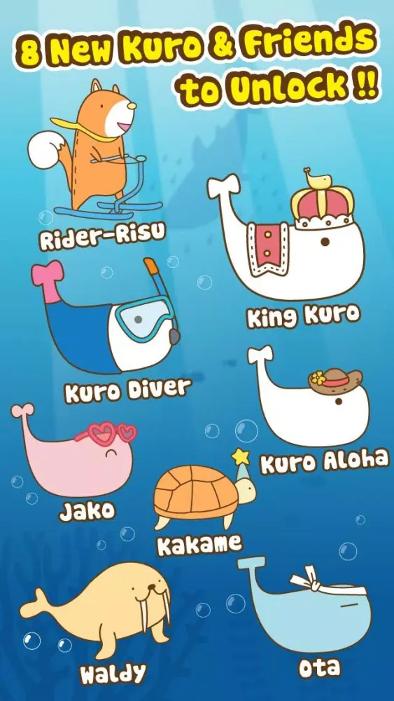 Screenshot di Kuro Jump