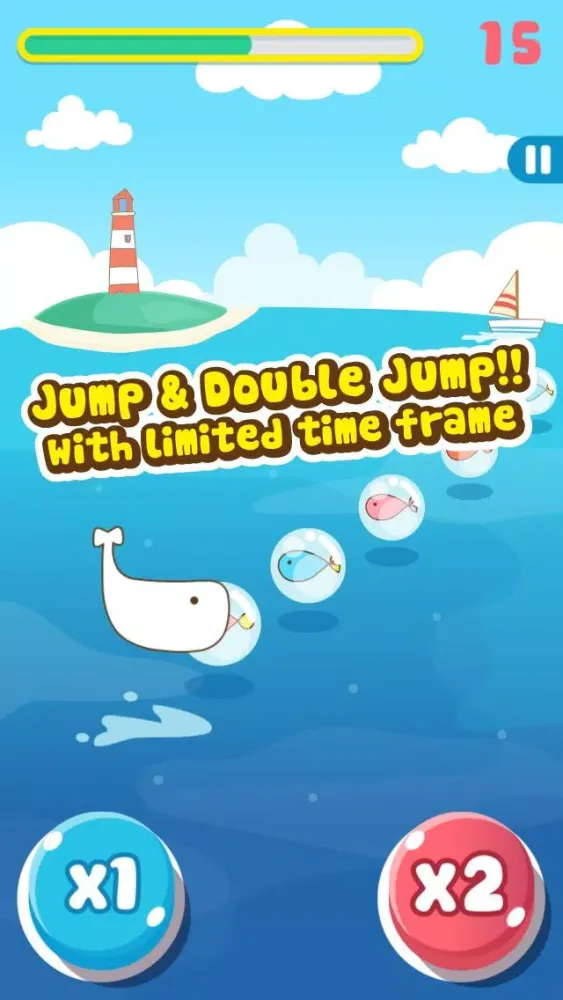 Screenshot di Kuro Jump