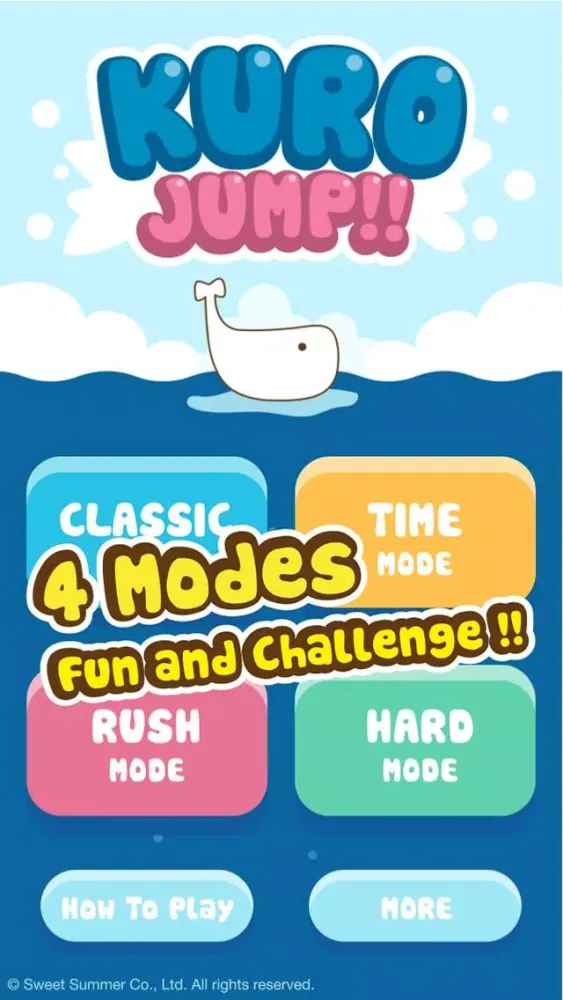 Screenshot di Kuro Jump