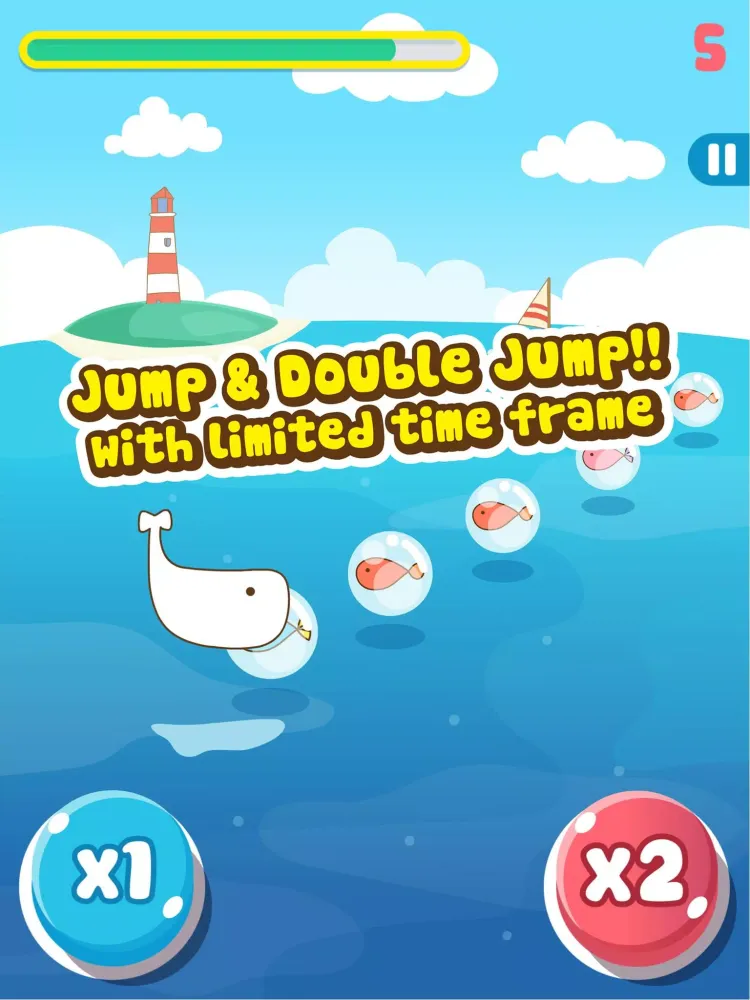 Screenshot di Kuro Jump
