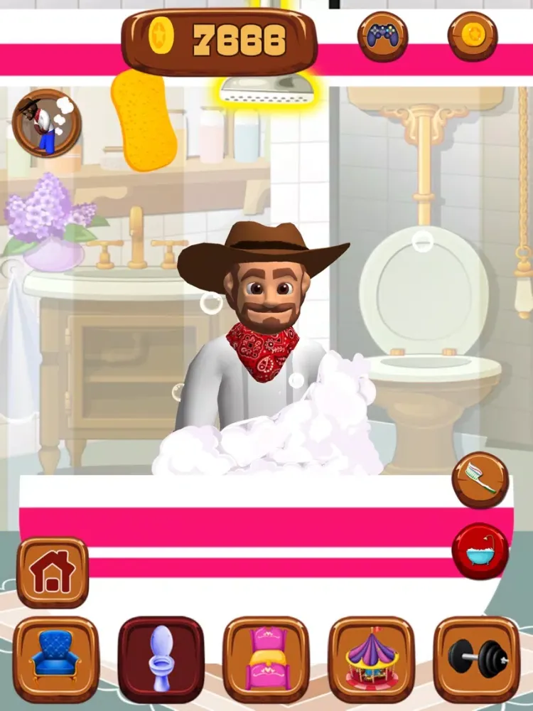 صور Talking Cowboy Game iPad 