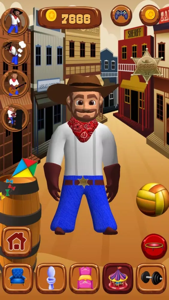 صور Talking Cowboy Game
