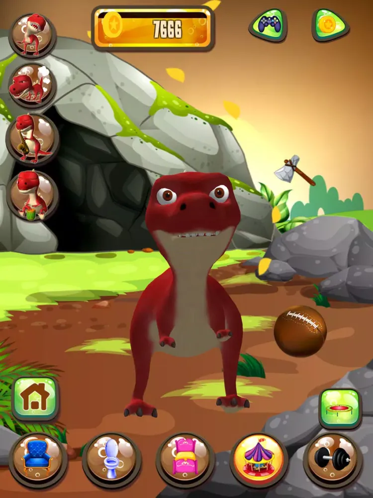 Talking Dinosaur iPad  Ekran Görüntüleri