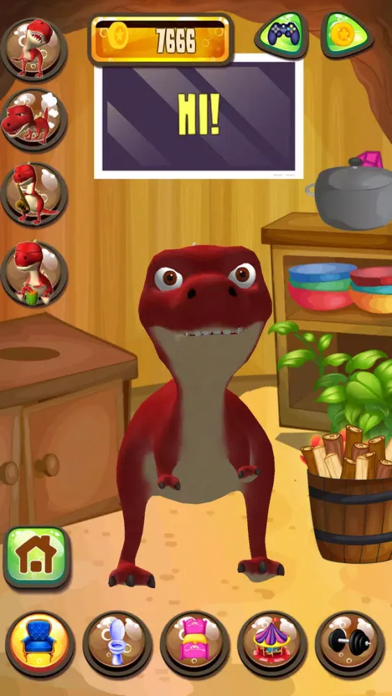 Talking Dinosaur Ekran Görüntüleri