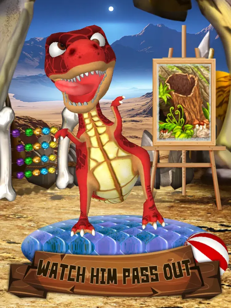 Talking Dinosaur 2 iPad  स्क्रीनशॉट