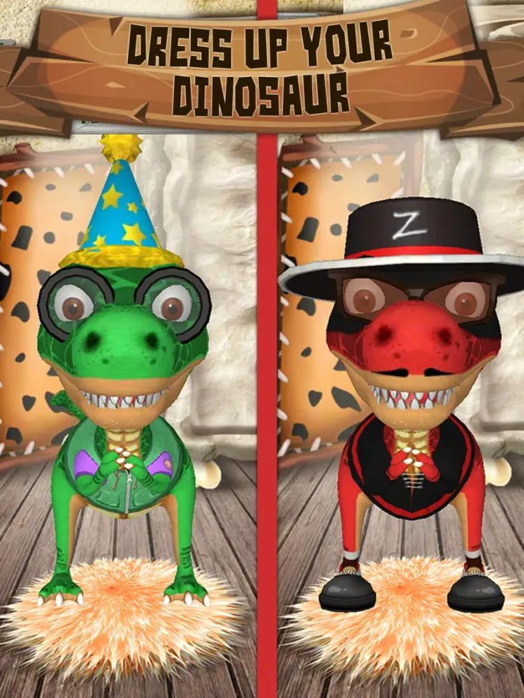 Talking Dinosaur 2 iPad  स्क्रीनशॉट
