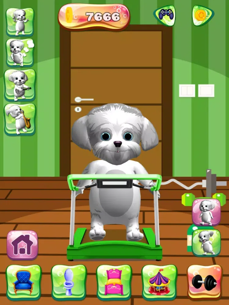 Talking Dog Game iPad  स्क्रीनशॉट
