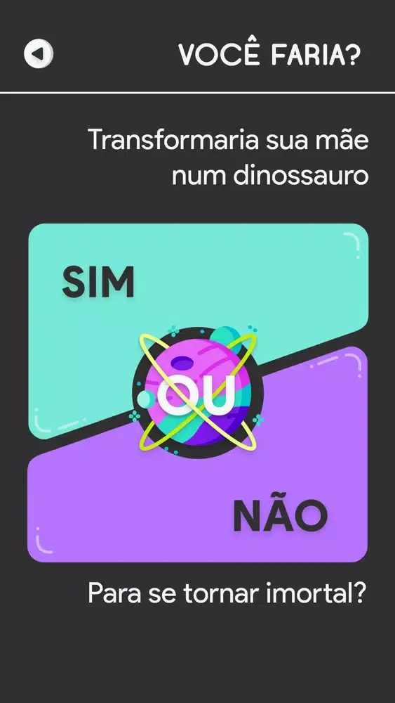 Você Prefere? e Você Faria? Screenshots