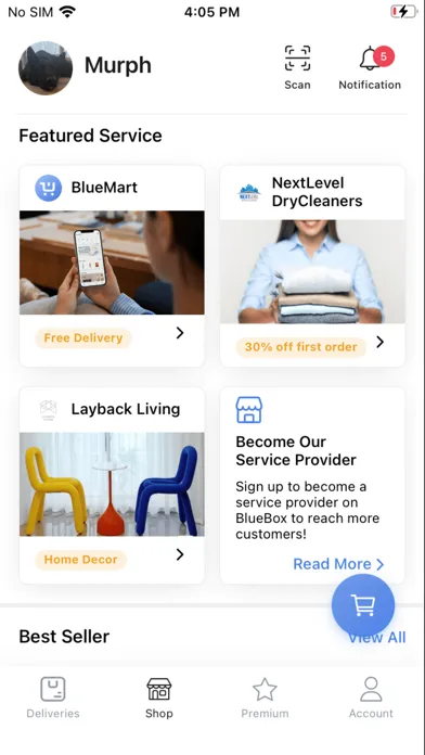 BlueBox Screenshots
