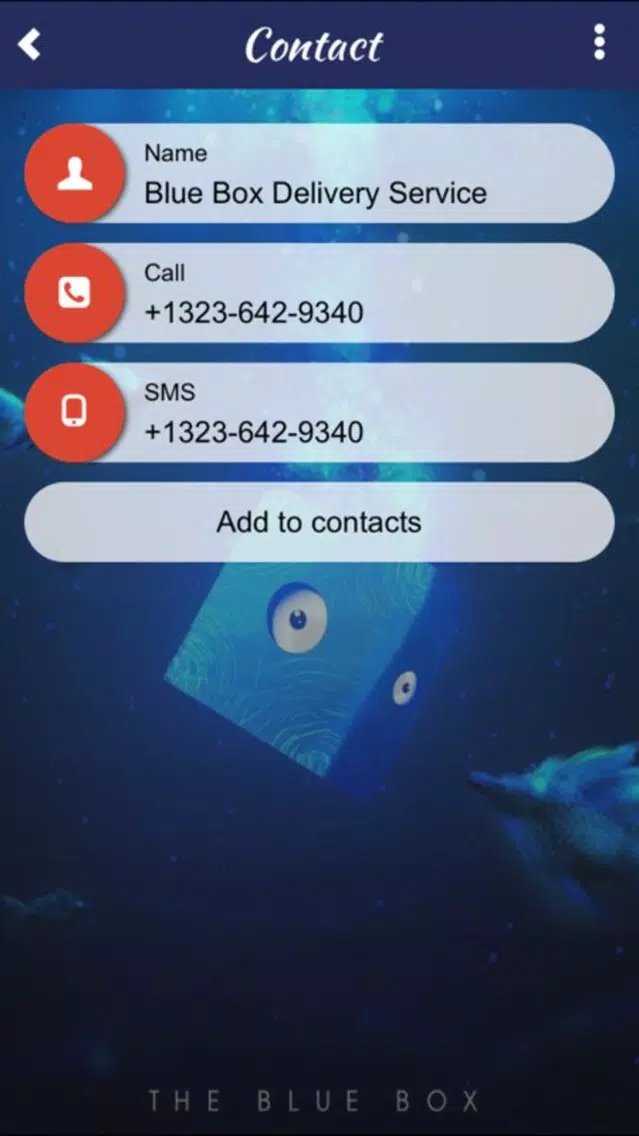 Blue Box Delivery Ekran Görüntüleri