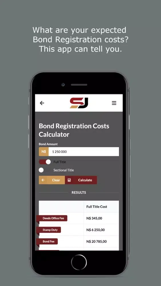تصاویر Sauls Jacobs Conveyancing App