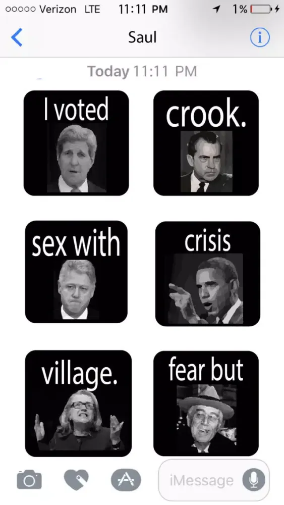 ภาพหน้าจอของ POTUS Quotes