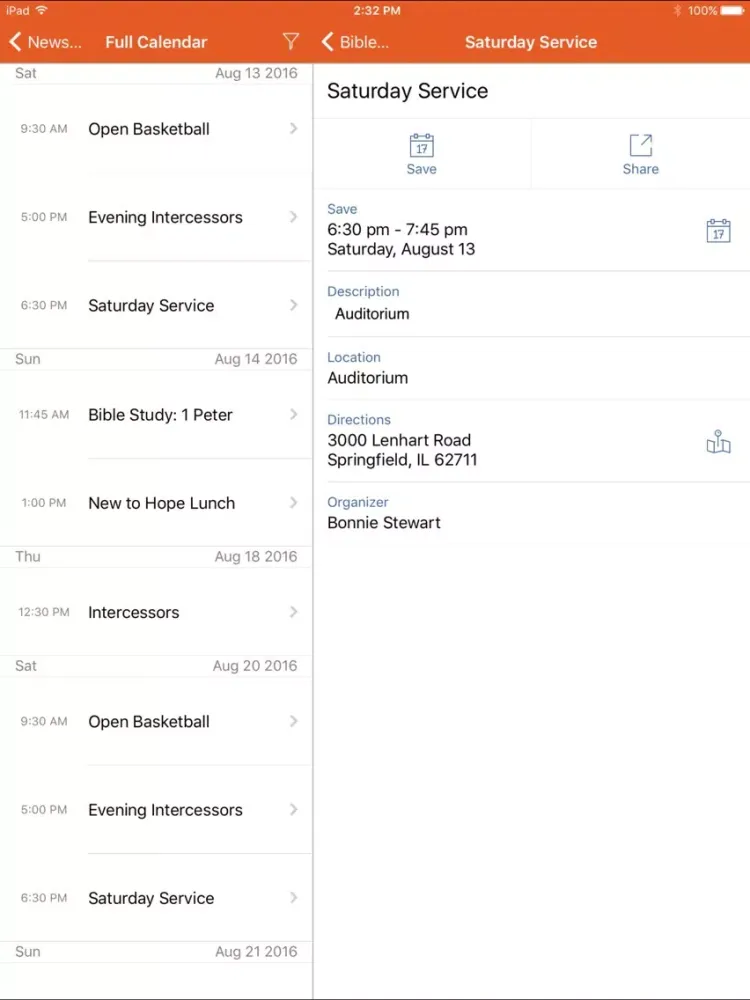 Hope Church - Springfield, IL iPad  স্ক্রিনশট