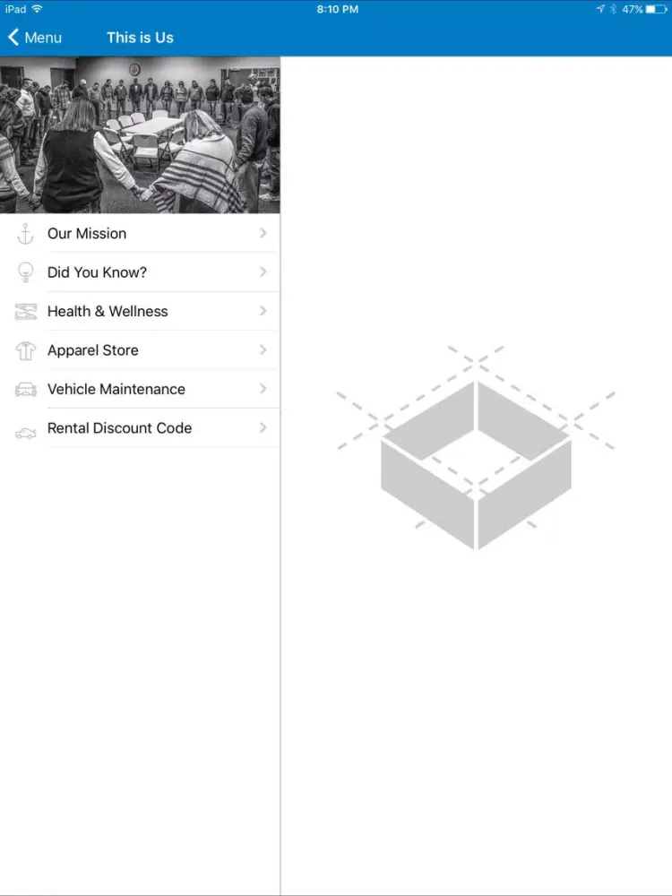 Ảnh chụp màn hình của My Custom Concrete iPad 