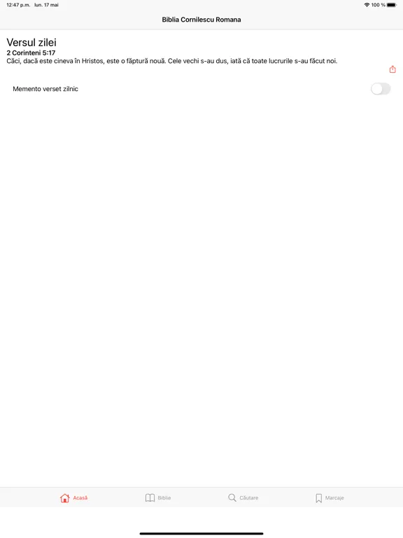 تصاویر Cornilescu Romanian Bible iPad 