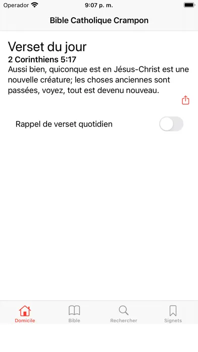 Bible Catholique Crampon Screenshots