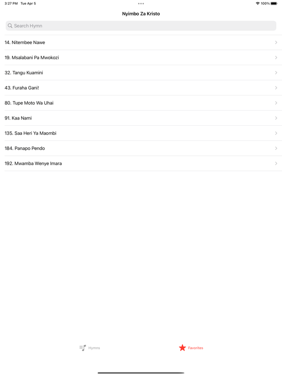 صور Nyimbo Za Kristo - SDA Hymns iPad 