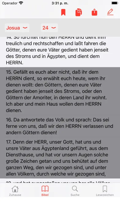 Screenshot di Luther Heilige Bibel 1912