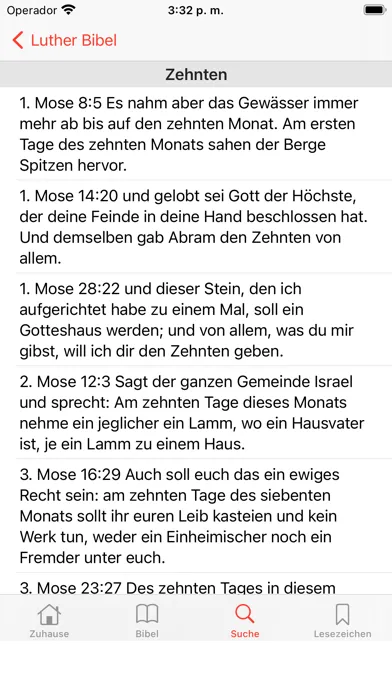 Screenshot di Luther Heilige Bibel 1912