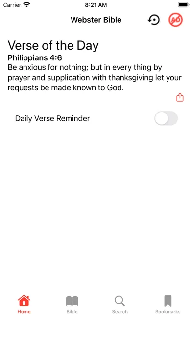 Webster Bible Screenshots