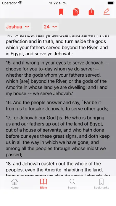 Ảnh chụp màn hình của YLT Bible