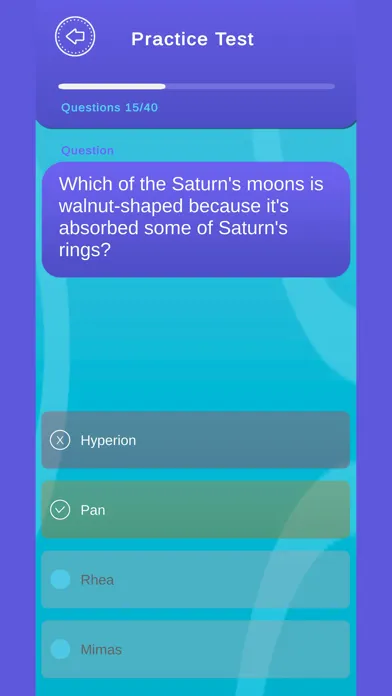 Space Quiz Trivia Screenshots