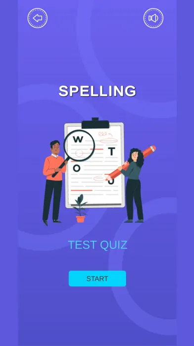 Captures d'écran de Spelling Test Quiz