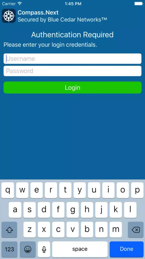 تصاویر Blue Cedar Compass Browser