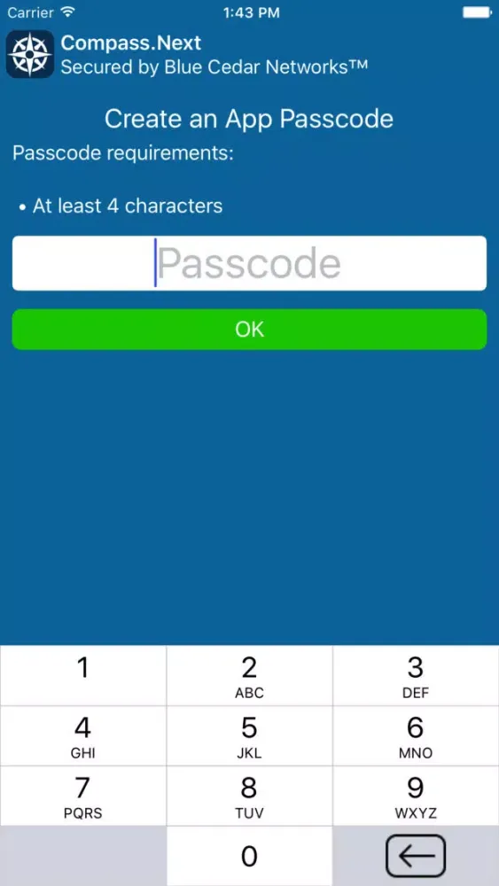 تصاویر Blue Cedar Compass Browser