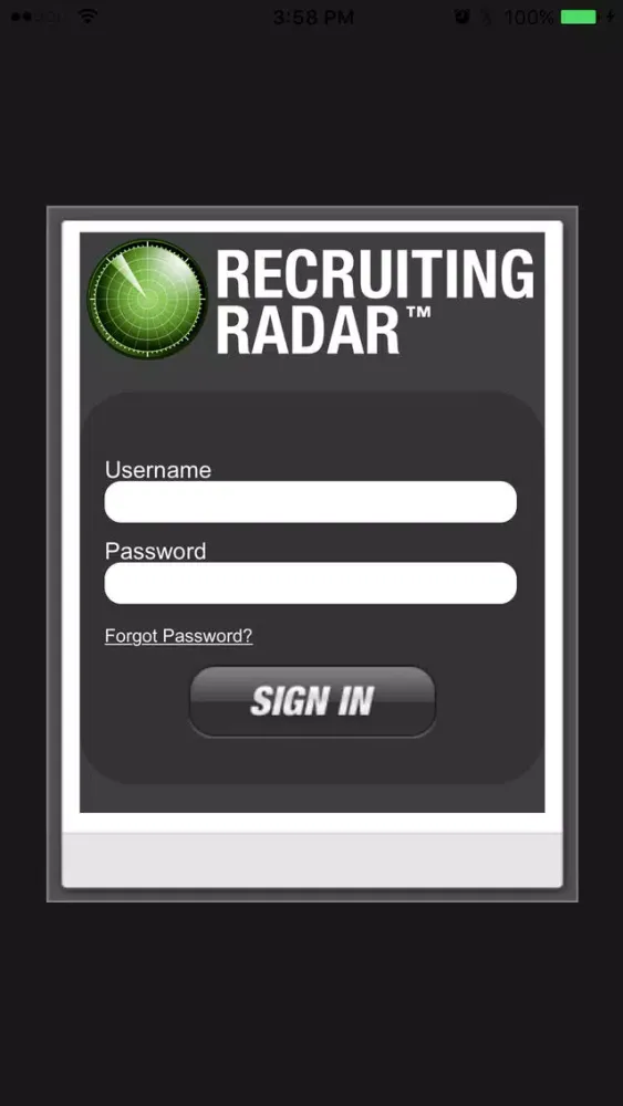 Recruiting Radar स्क्रीनशॉट