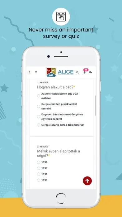 Zrzuty ekranu ALICE