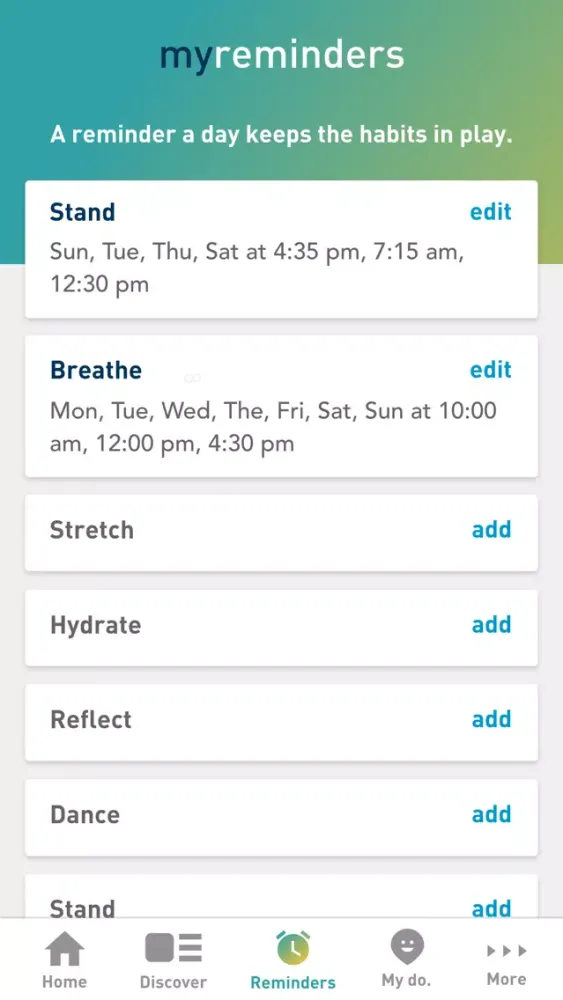 Ảnh chụp màn hình của do. fun stuff for your health