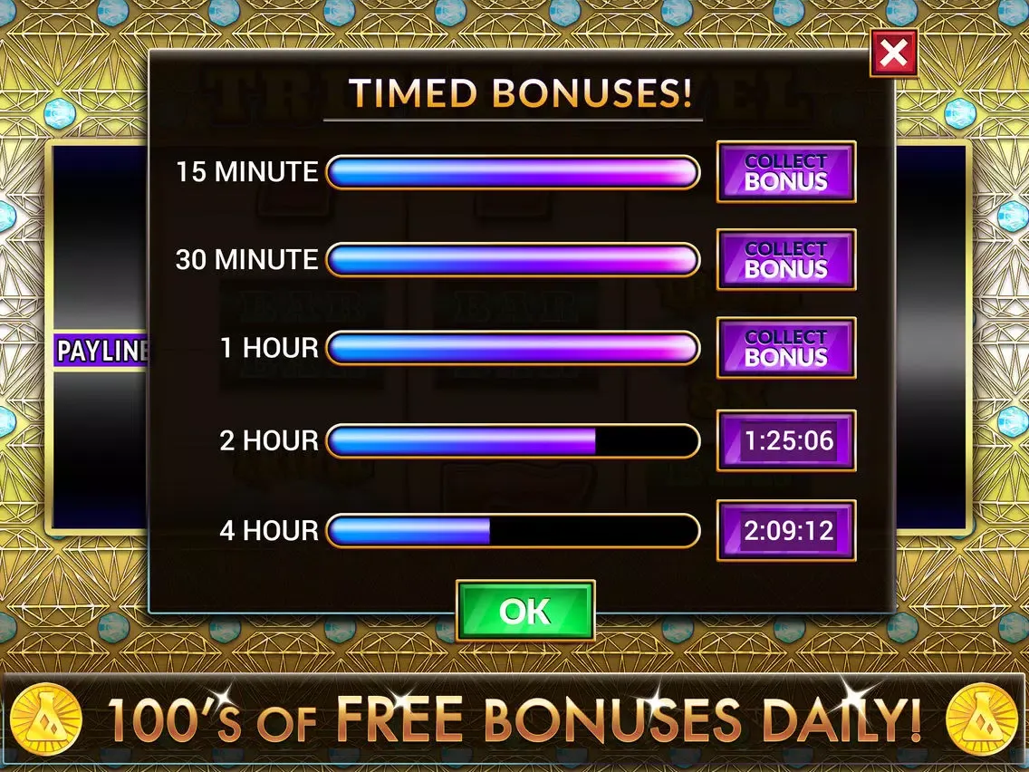 Glitzy Kitty Free Slots Casino iPad 应用截图