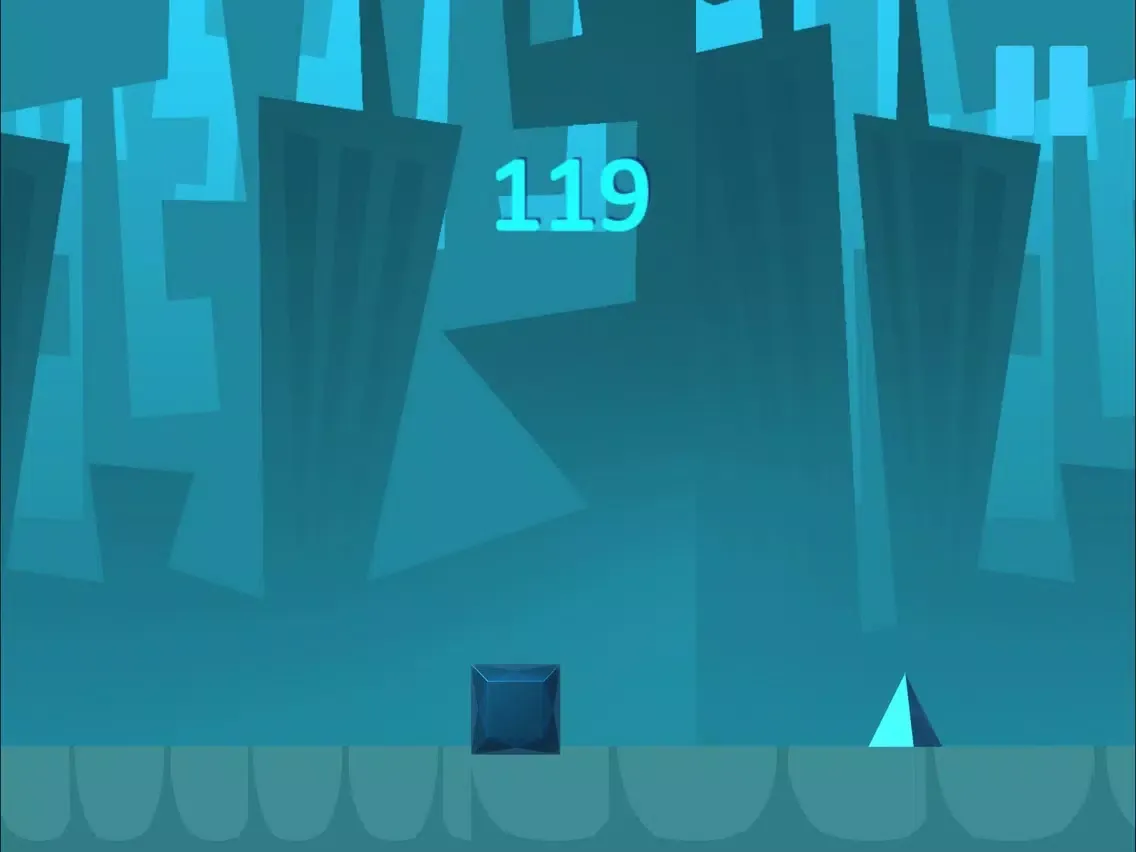Screenshot di Blue Diamonds iPad 
