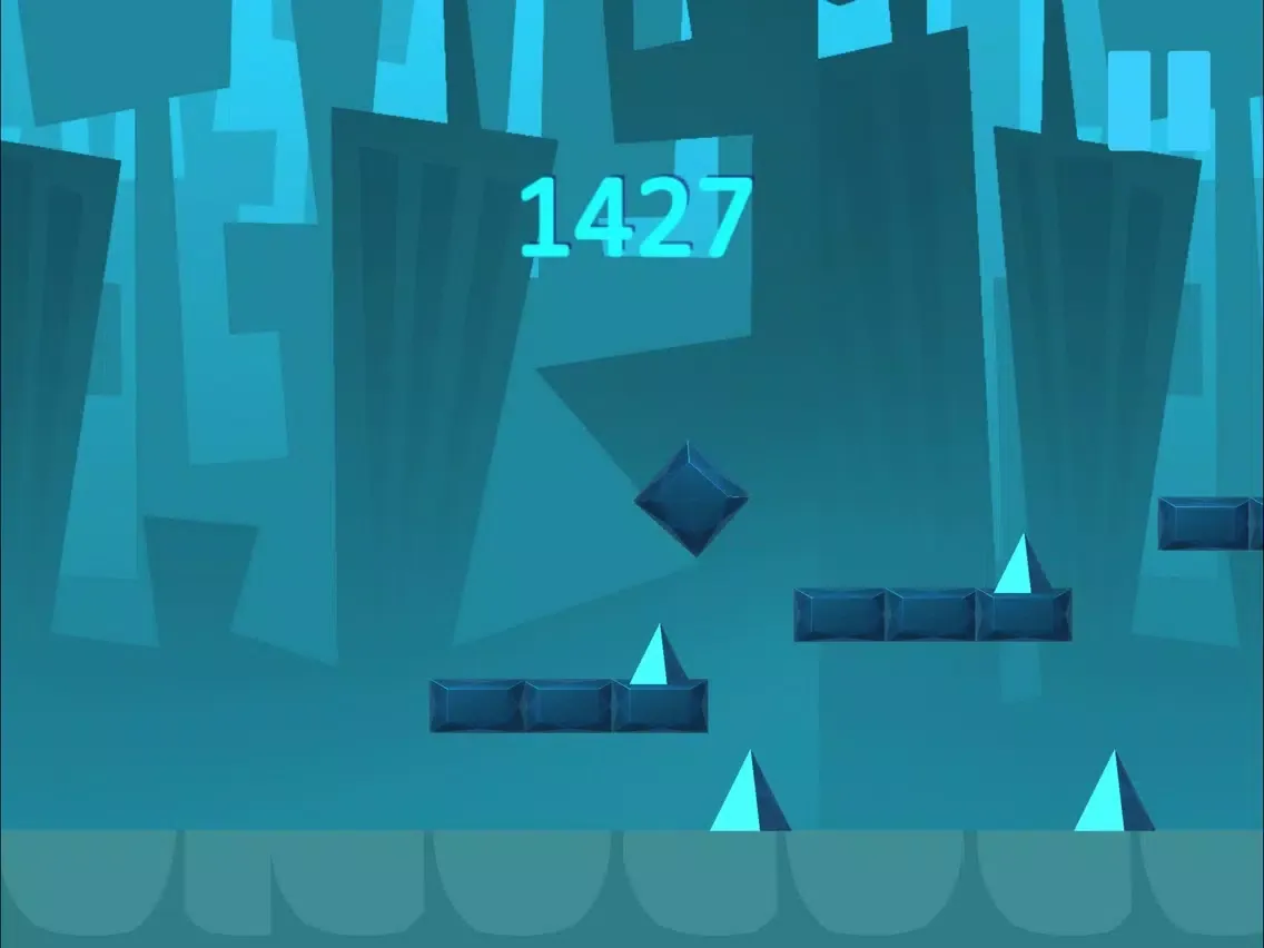 Screenshot di Blue Diamonds iPad 