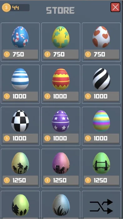 Captures d'écran de Egg Dunk
