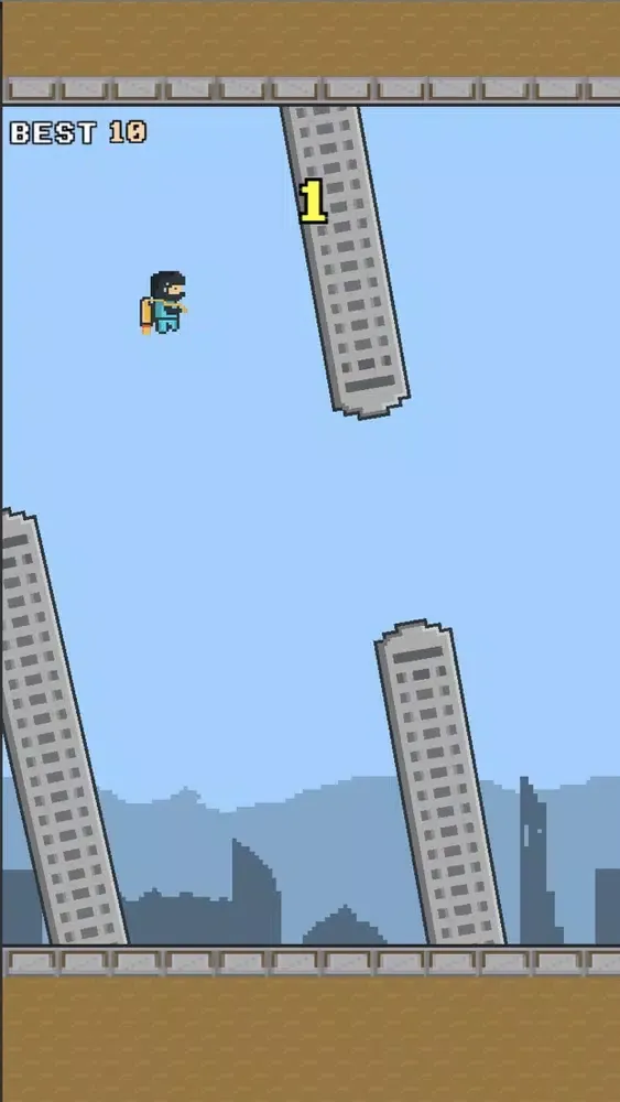 Screenshot di Flappy Man - Jetpack